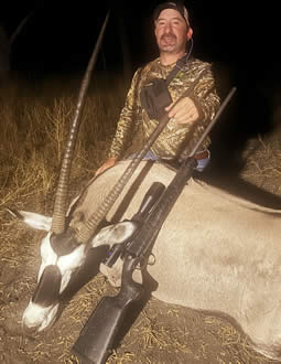 Gemsbok Hunting Trip in Texas