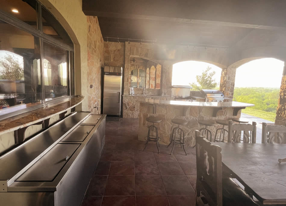 Main Lodge for Dan Moody Hunting services